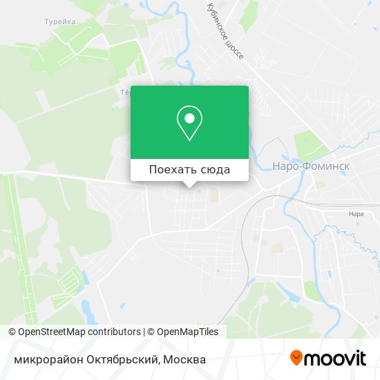 Карта микрорайон Октябрьский