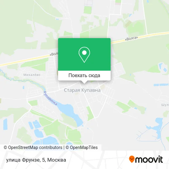 Карта улица Фрунзе, 5