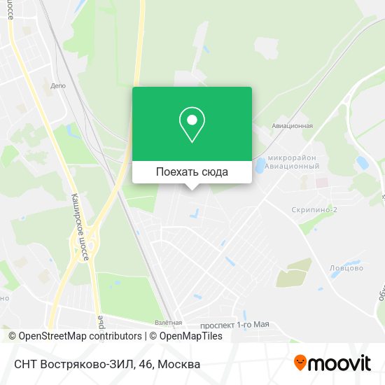 Карта СНТ Востряково-ЗИЛ, 46