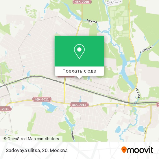 Карта Sadovaya ulitsa, 20
