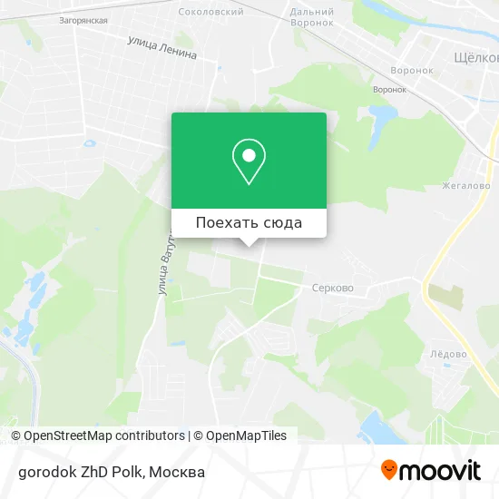 Карта gorodok ZhD Polk