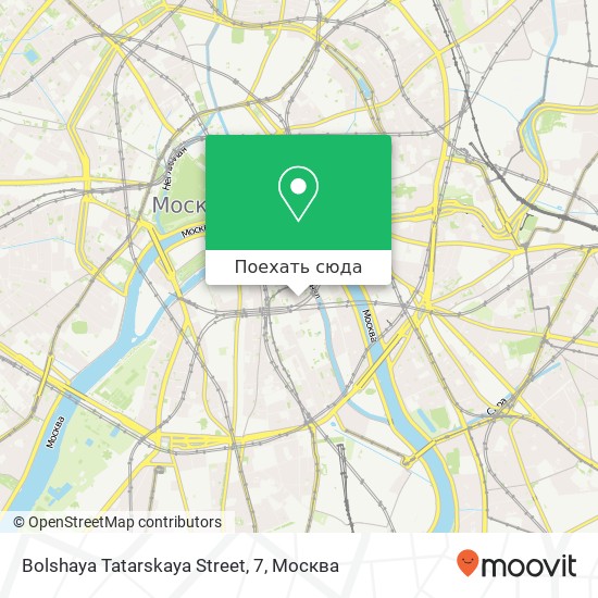 Карта Bolshaya Tatarskaya Street, 7