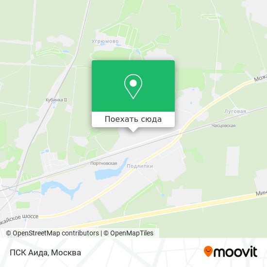 Карта ПСК Аида