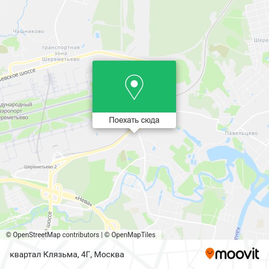 Карта квартал Клязьма, 4Г