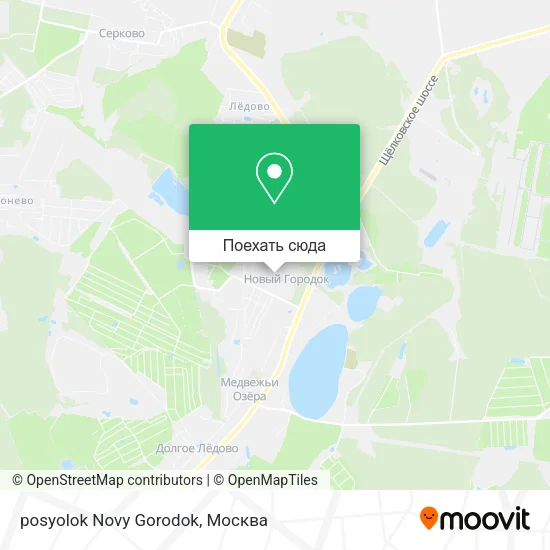 Карта posyolok Novy Gorodok