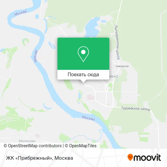Карта ЖК «Прибрежный»