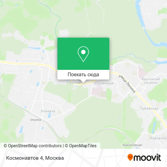 Карта Космонавтов 4