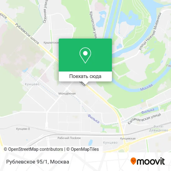 Карта Рублевское 95/1
