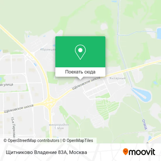 Карта Щитниково Владение 83А