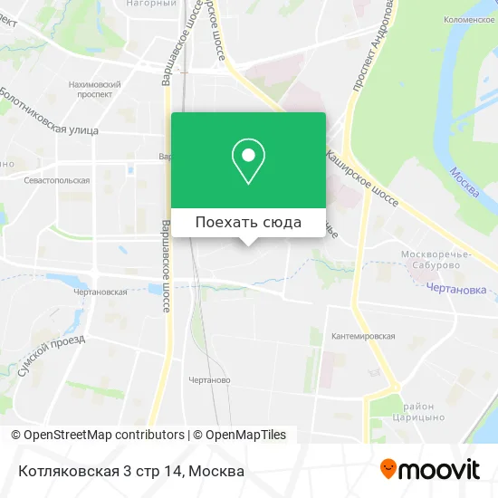 Карта Котляковская 3 стр 14