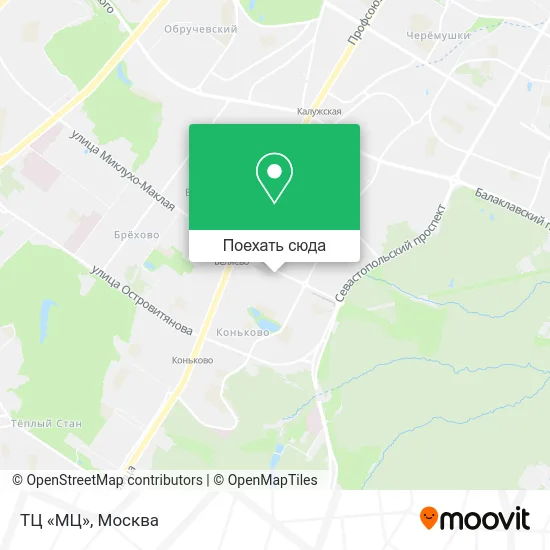 Карта ТЦ «МЦ»