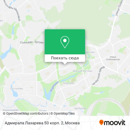 Карта Адмирала Лазарева 50 корп. 2
