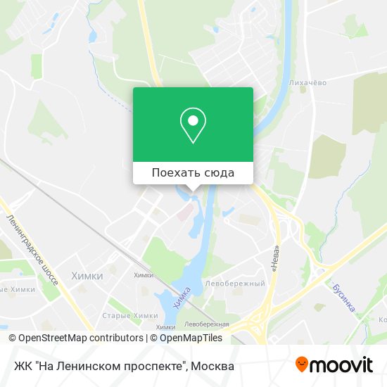 Карта ЖК "На Ленинском проспекте"
