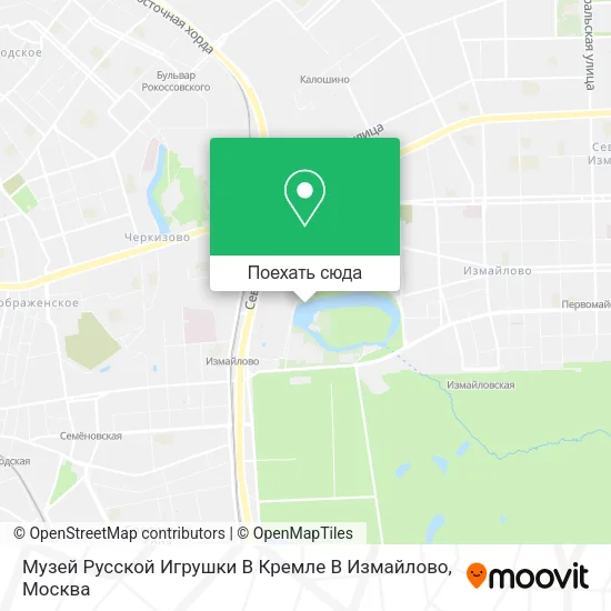Карта Музей Русской Игрушки В Кремле В Измайлово