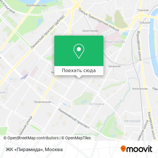 Карта ЖК «Пирамида»