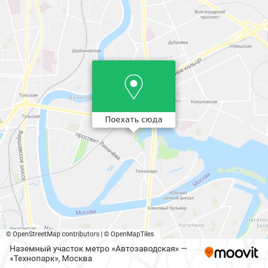 Автобус метро автозаводская