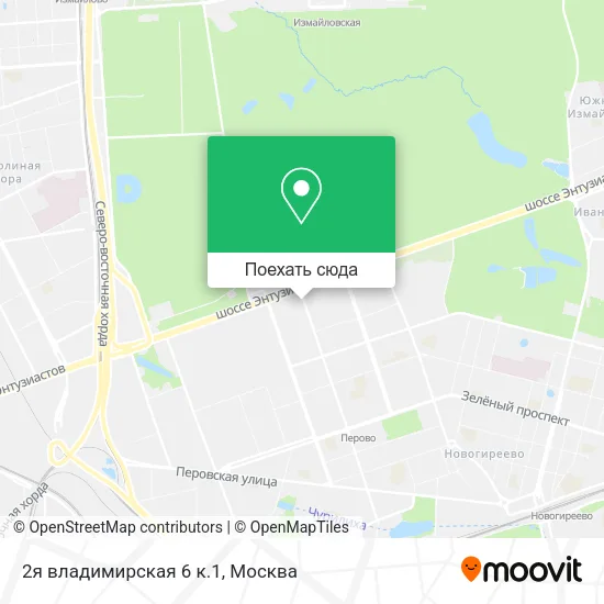 Карта 2я владимирская 6 к.1