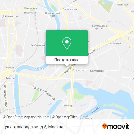Карта ул.автозаводская д.5