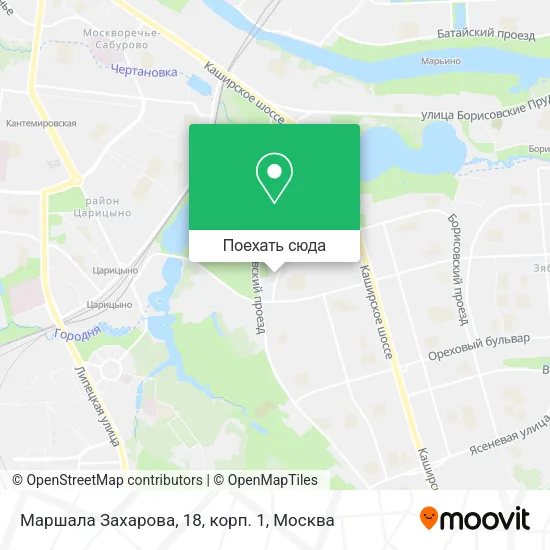 Карта Маршала Захарова, 18, корп. 1