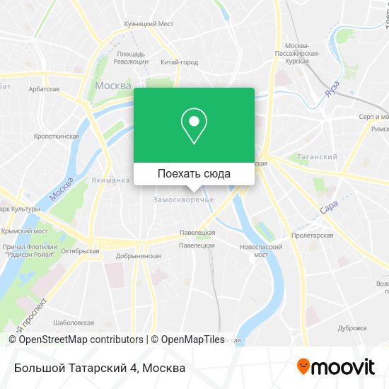 Карта Большой Татарский 4