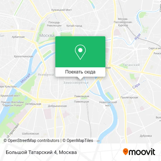Карта Большой Татарский 4