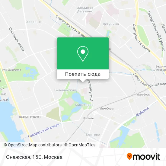 Карта Онежская, 15Б