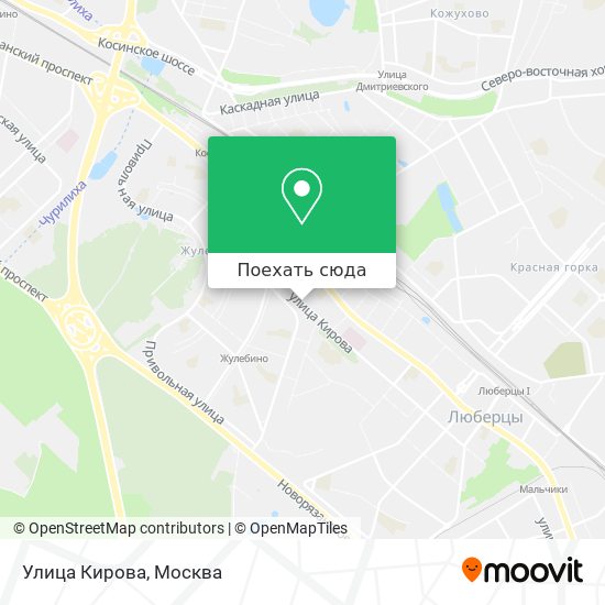 Карта Улица Кирова