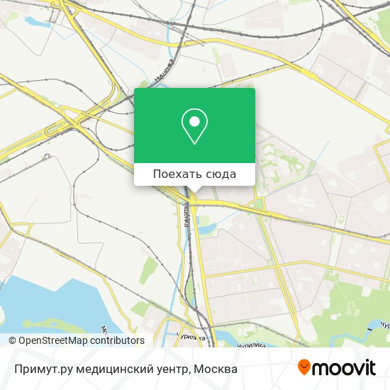Карта Примут.ру медицинский уентр
