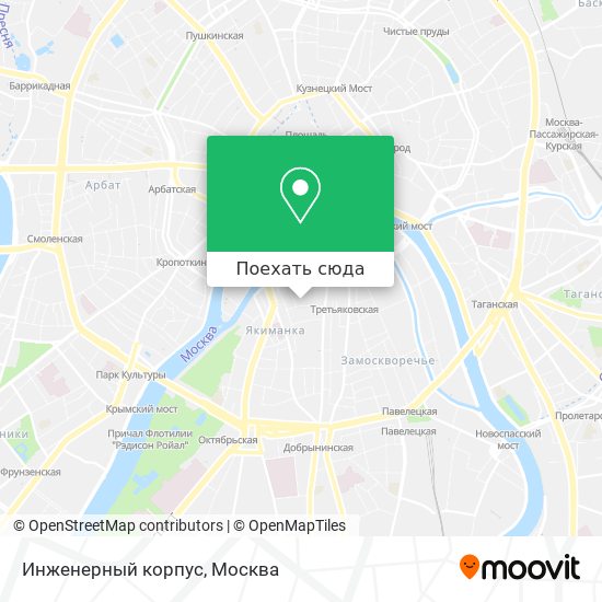 Карта Инженерный корпус