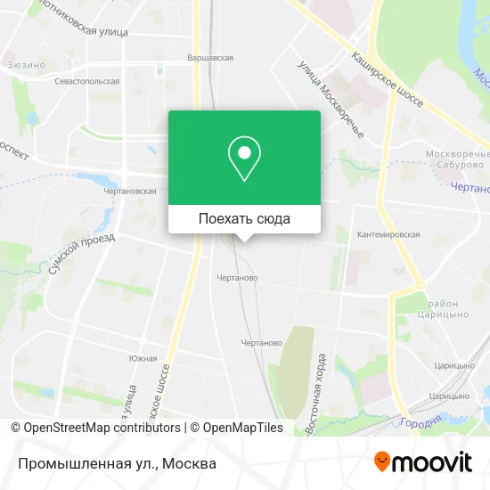 Карта Промышленная ул.