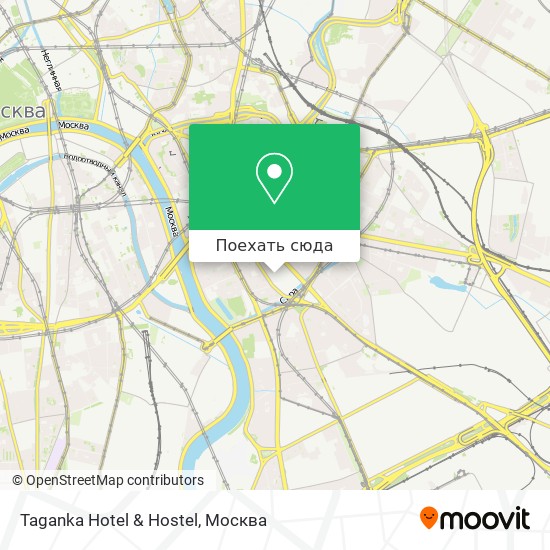 Карта Taganka Hotel & Hostel