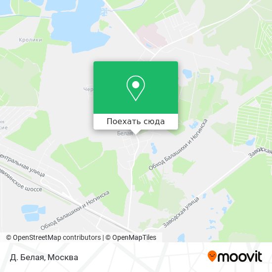 Карта Д. Белая