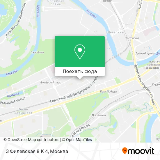 Карта З Филевская 8 К 4