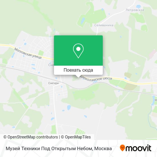 Карта Музей Техники Под Открытым Небом