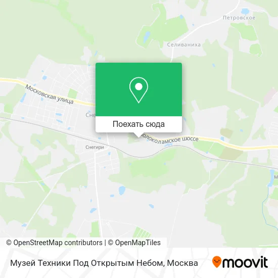 Карта Музей Техники Под Открытым Небом