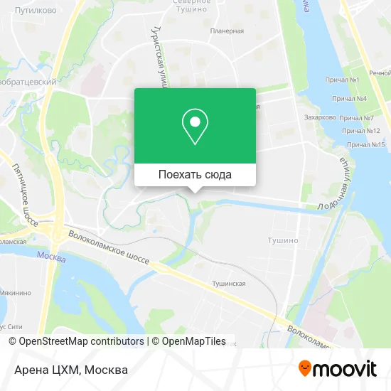 Карта Арена ЦХМ