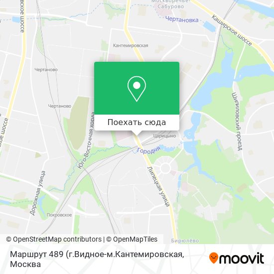 Карта Маршрут 489