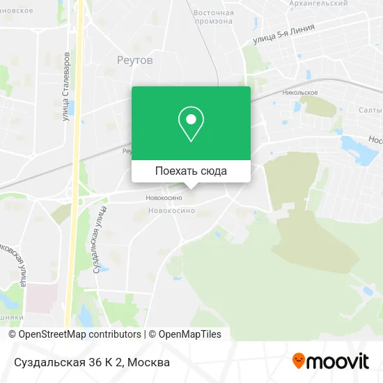 Карта Суздальская 36 К 2