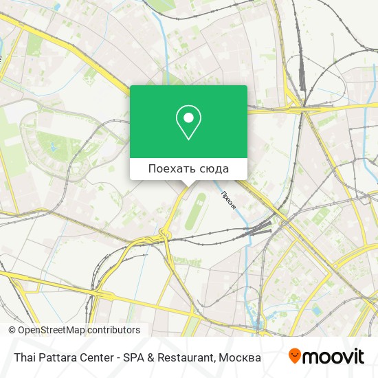 Карта Thai Pattara Center - SPA & Restaurant
