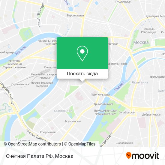 Карта Счётная Палата РФ