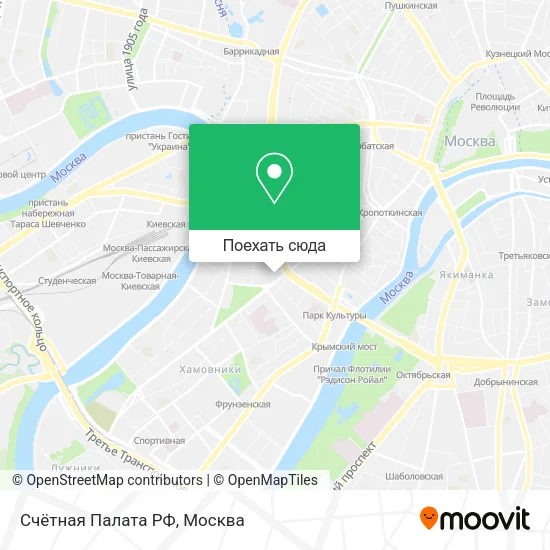 Карта Счётная Палата РФ
