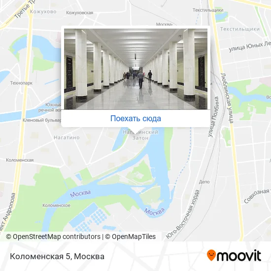 Карта Коломенская 5