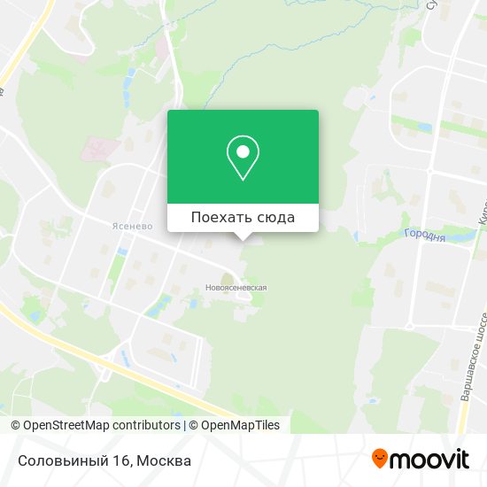 Карта Соловьиный 16