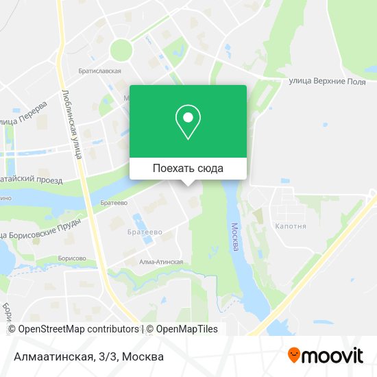 Карта Алмаатинская, 3/3