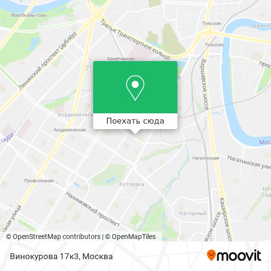 Карта Винокурова 17к3
