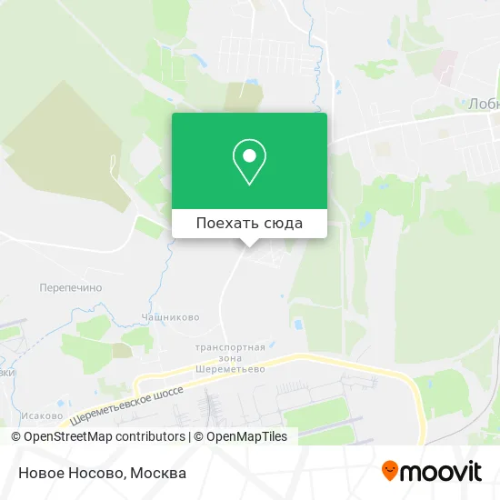 Карта Новое Носово