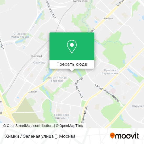 Карта Химки / Зеленая улица 🍀