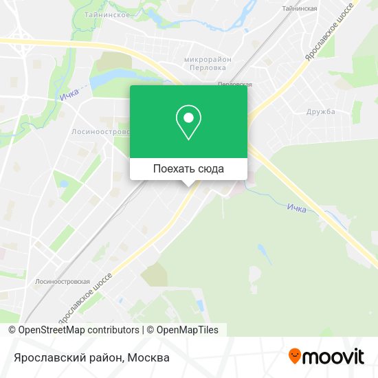 Карта Ярославский район
