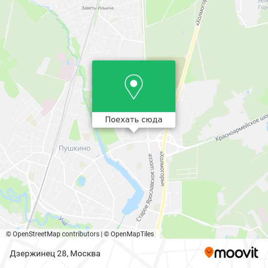Карта Дзержинец 28
