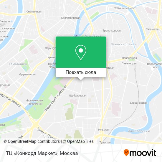 Карта ТЦ «Конкорд Маркет»